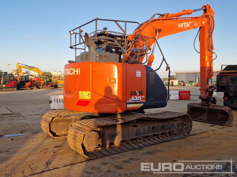 2019 Hitachi ZX135US-6 - Crawler excavator: picture 5 2019 Hitachi ZX135US-6 - Crawler excavator: picture 5