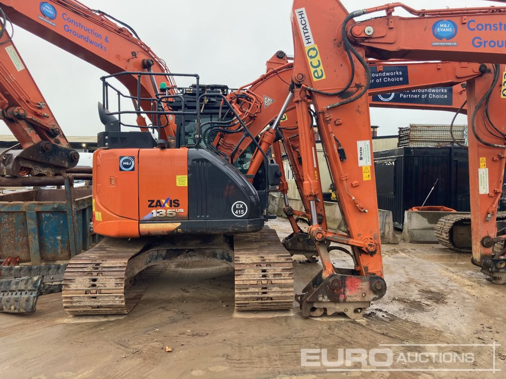 2019 Hitachi ZX135US-6 - Crawler excavator: picture 1 2019 Hitachi ZX135US-6 - Crawler excavator: picture 1