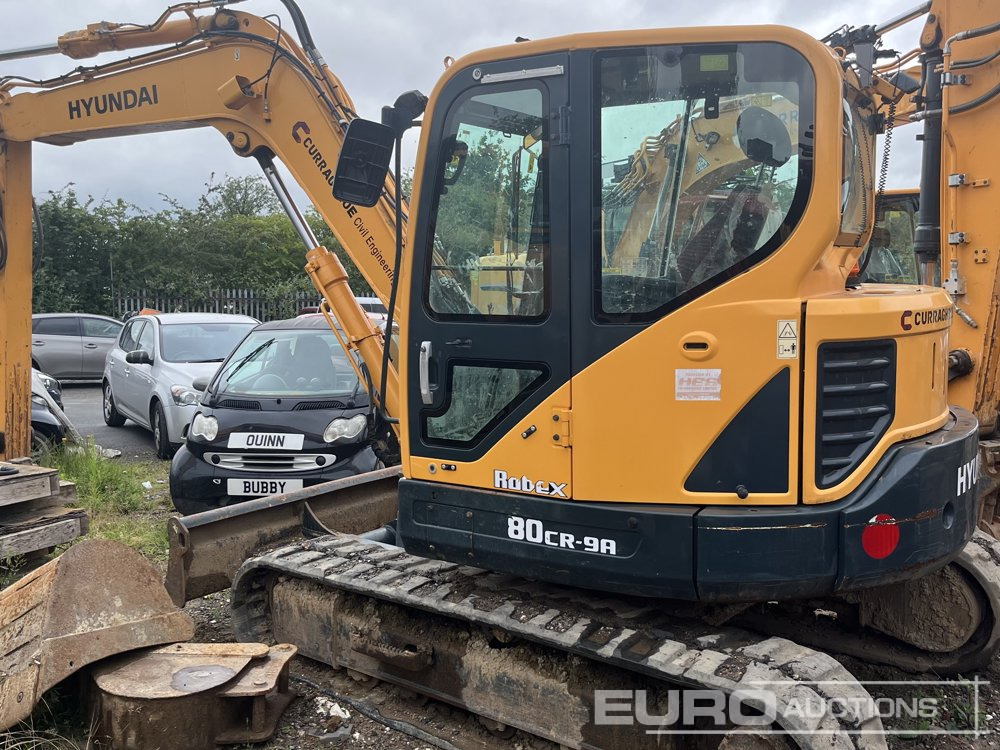 2019 Hyundai Robex R80CR-9A - Mini excavator: picture 1 2019 Hyundai Robex R80CR-9A - Mini excavator: picture 1