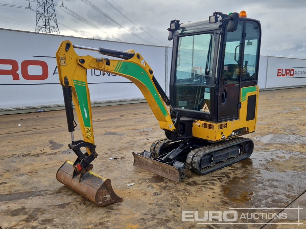 2019 JCB 16C-1 T3 - Mini excavator: picture 1 2019 JCB 16C-1 T3 - Mini excavator: picture 1