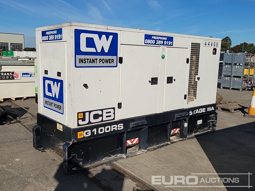 2019 JCB G100RS - Generator set: picture 5 2019 JCB G100RS - Generator set: picture 5