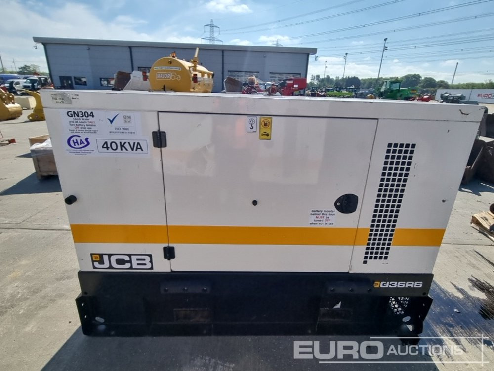 2019 JCB G36RS - Generator set: picture 2 2019 JCB G36RS - Generator set: picture 2