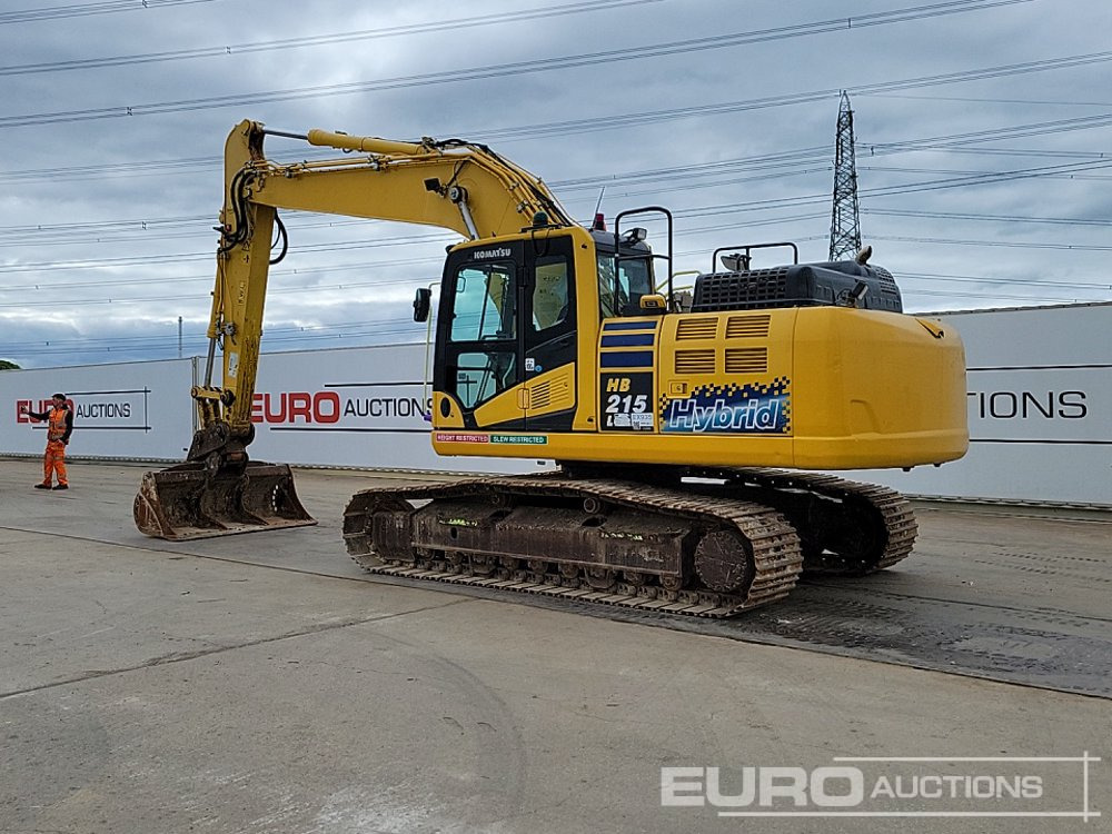 2019 Komatsu HB215LC-3 - Crawler excavator: picture 3 2019 Komatsu HB215LC-3 - Crawler excavator: picture 3
