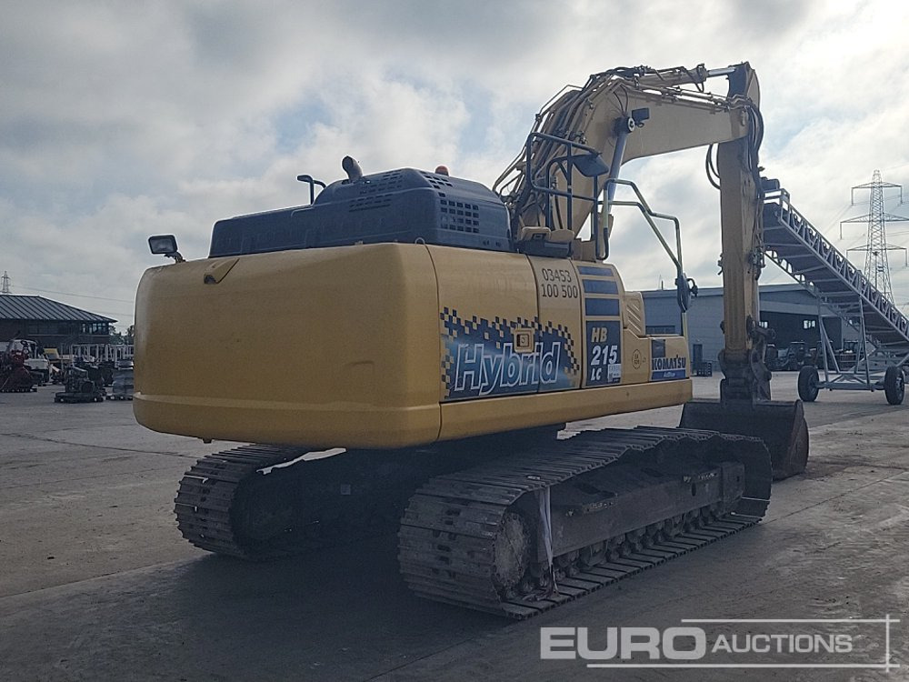 2019 Komatsu HB215LC-3 - Crawler excavator: picture 5 2019 Komatsu HB215LC-3 - Crawler excavator: picture 5