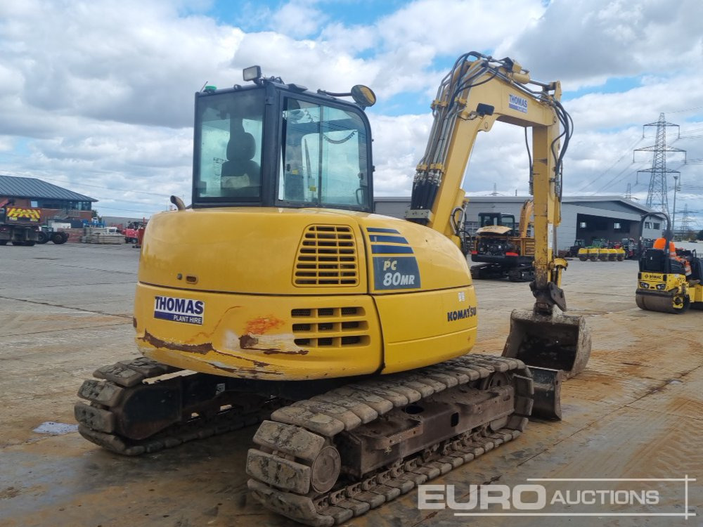 2019 Komatsu PC80MR-5 - Mini excavator: picture 5 2019 Komatsu PC80MR-5 - Mini excavator: picture 5