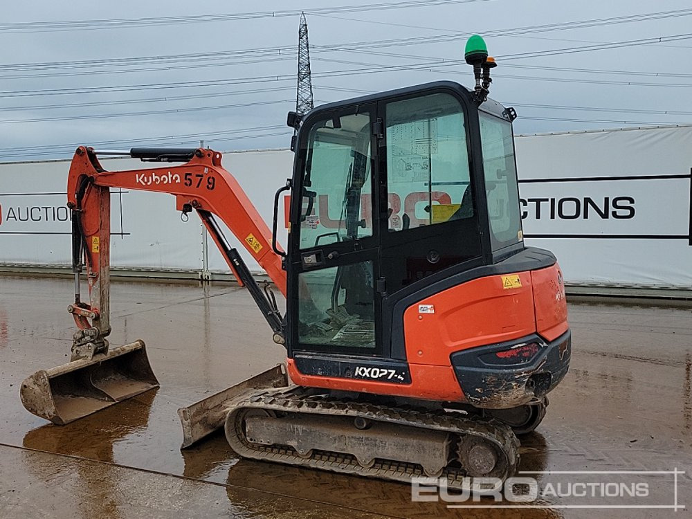 2019 Kubota KX027-4 - Mini excavator: picture 3 2019 Kubota KX027-4 - Mini excavator: picture 3