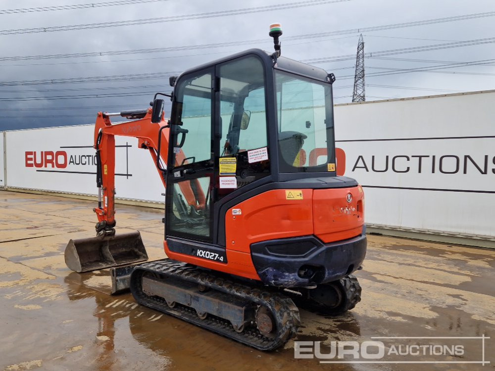 2019 Kubota KX027-4 - Mini excavator: picture 3 2019 Kubota KX027-4 - Mini excavator: picture 3