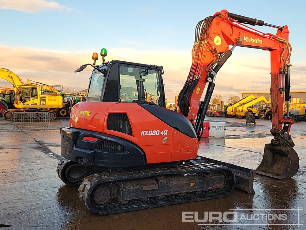 2019 Kubota KX080-4A - Mini excavator: picture 5 2019 Kubota KX080-4A - Mini excavator: picture 5