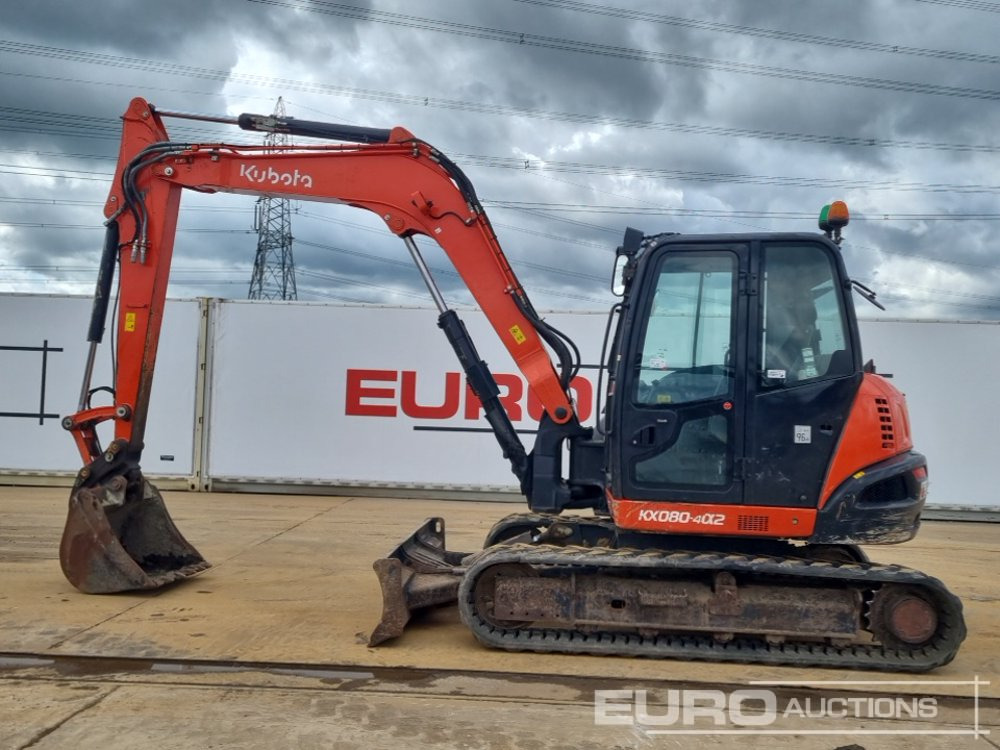 2019 Kubota KX080-4A2 - Mini excavator: picture 2 2019 Kubota KX080-4A2 - Mini excavator: picture 2
