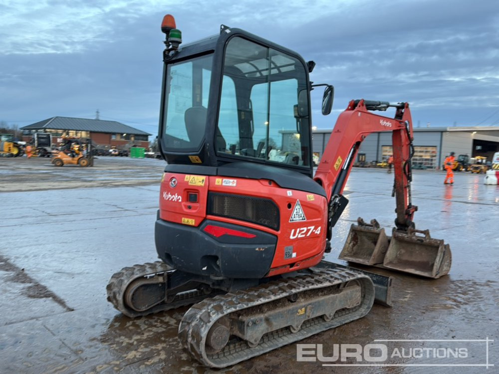2019 Kubota U27-4 - Mini excavator: picture 5 2019 Kubota U27-4 - Mini excavator: picture 5