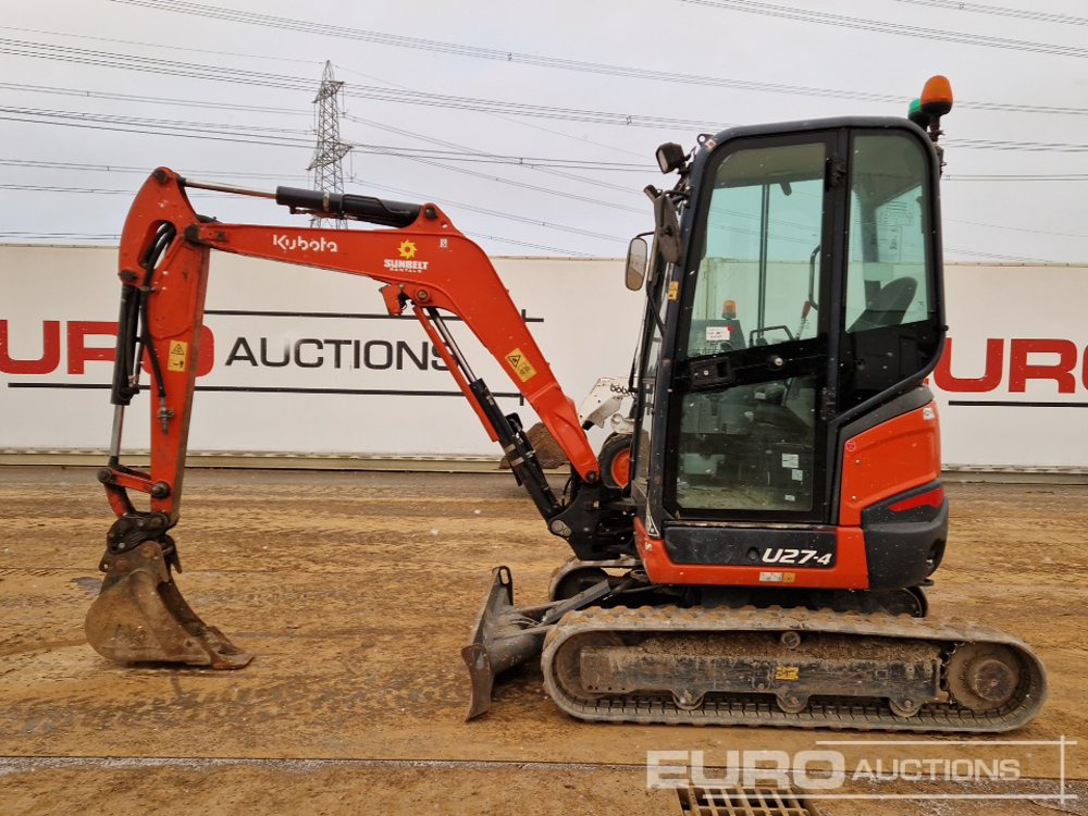 2019 Kubota U27-4 - Mini excavator: picture 2 2019 Kubota U27-4 - Mini excavator: picture 2