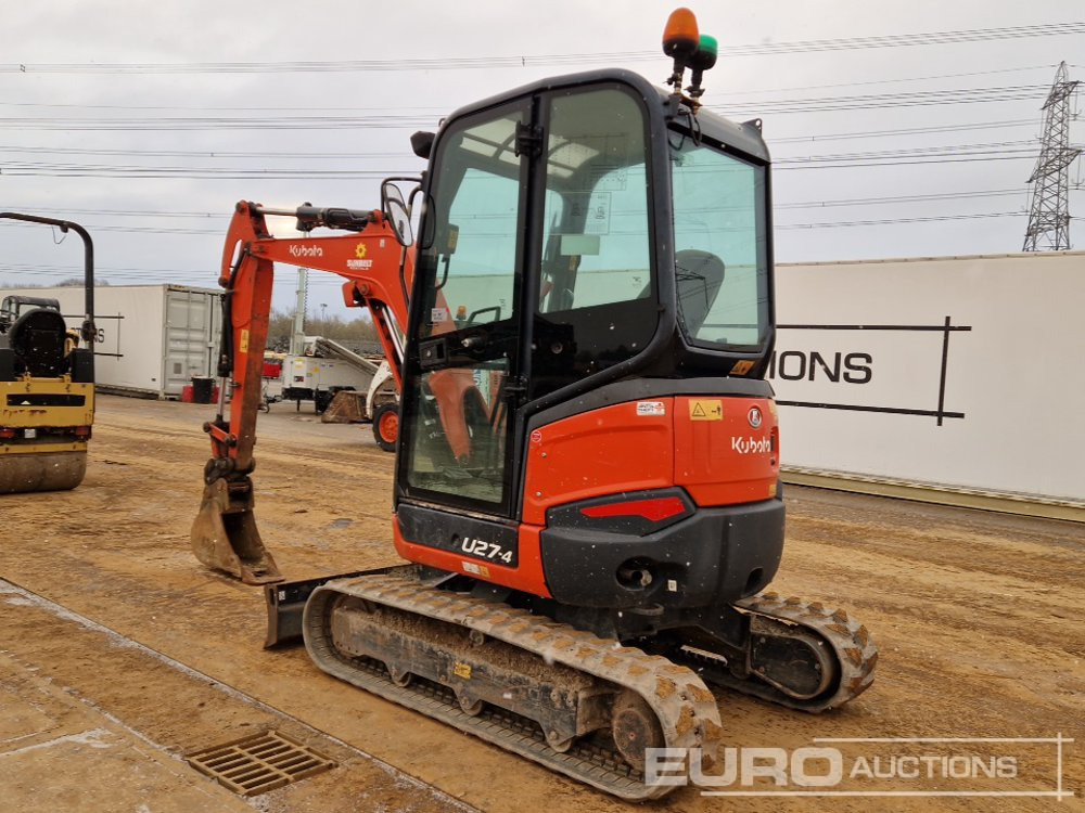 2019 Kubota U27-4 - Mini excavator: picture 3 2019 Kubota U27-4 - Mini excavator: picture 3