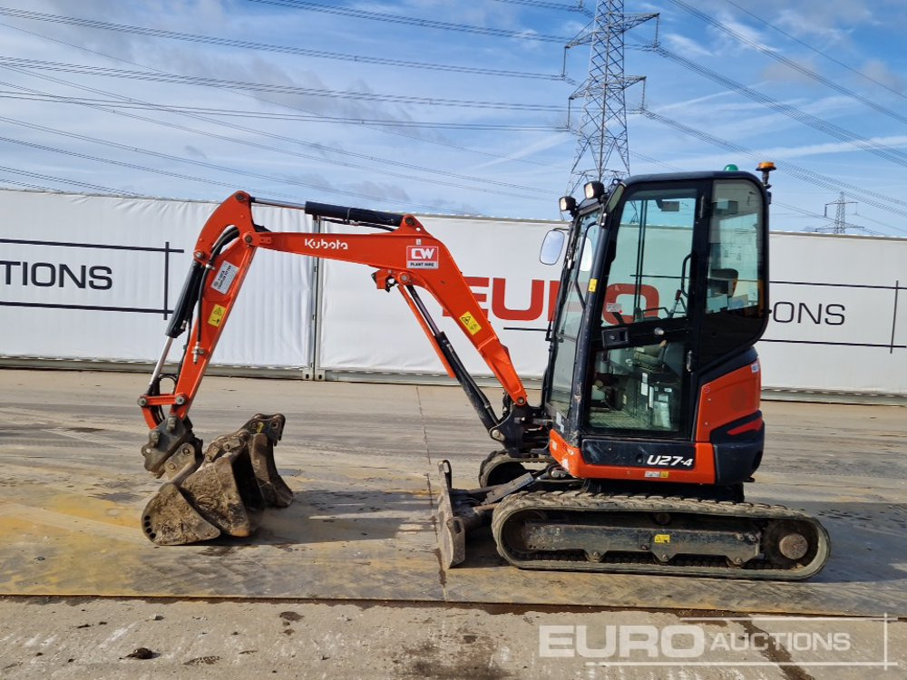 2019 Kubota U27-4 - Mini excavator: picture 2 2019 Kubota U27-4 - Mini excavator: picture 2