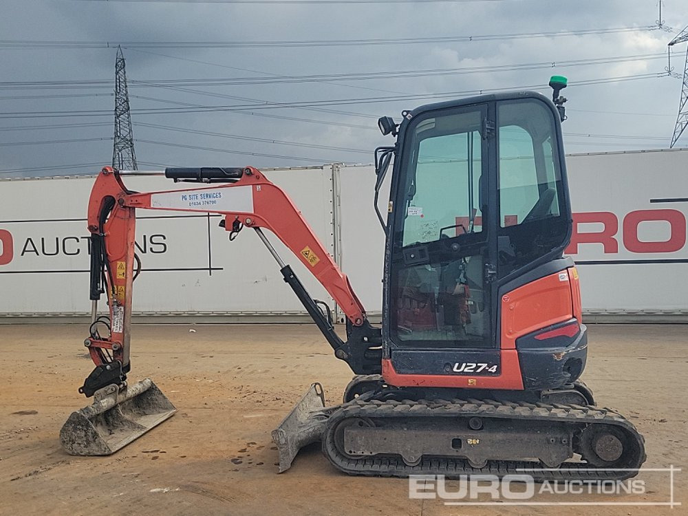 2019 Kubota U27-4 - Mini excavator: picture 2 2019 Kubota U27-4 - Mini excavator: picture 2