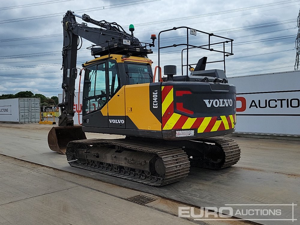 2019 Volvo EC140EL - Crawler excavator: picture 3 2019 Volvo EC140EL - Crawler excavator: picture 3
