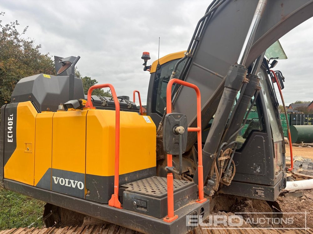 2019 Volvo EC140EL - Crawler excavator: picture 4 2019 Volvo EC140EL - Crawler excavator: picture 4