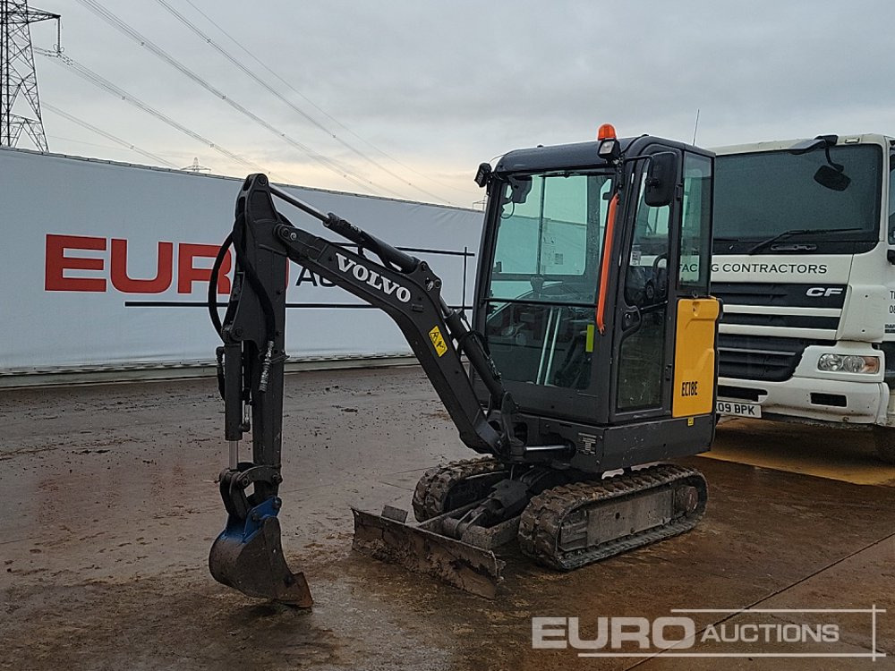 2019 Volvo EC18E - Mini excavator: picture 1 2019 Volvo EC18E - Mini excavator: picture 1