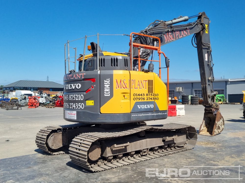2019 Volvo ECR145EL - Crawler excavator: picture 5 2019 Volvo ECR145EL - Crawler excavator: picture 5
