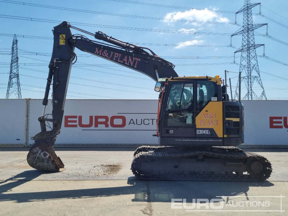2019 Volvo ECR145EL - Crawler excavator: picture 2 2019 Volvo ECR145EL - Crawler excavator: picture 2