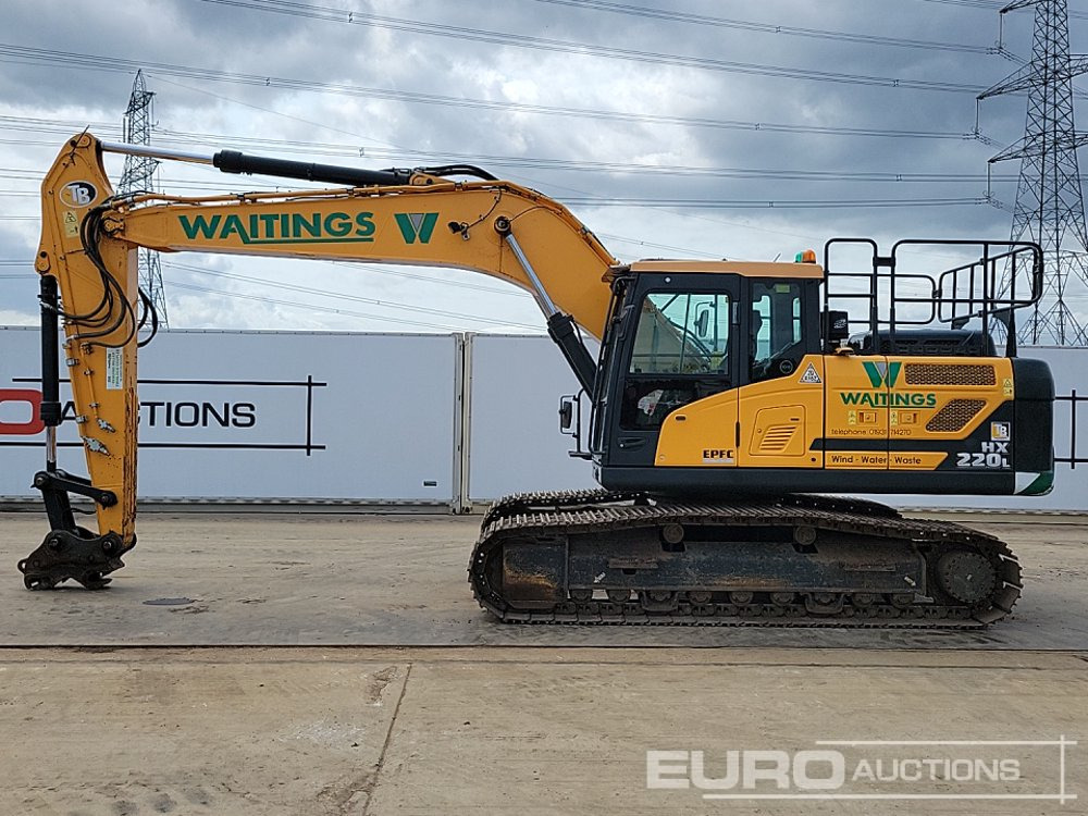 2020 Hyundai HX220L - Crawler excavator: picture 2 2020 Hyundai HX220L - Crawler excavator: picture 2