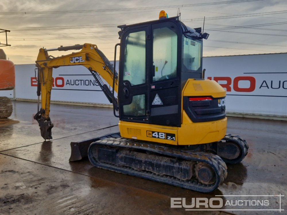 2020 JCB 48Z-1 T3 - Mini excavator: picture 3 2020 JCB 48Z-1 T3 - Mini excavator: picture 3