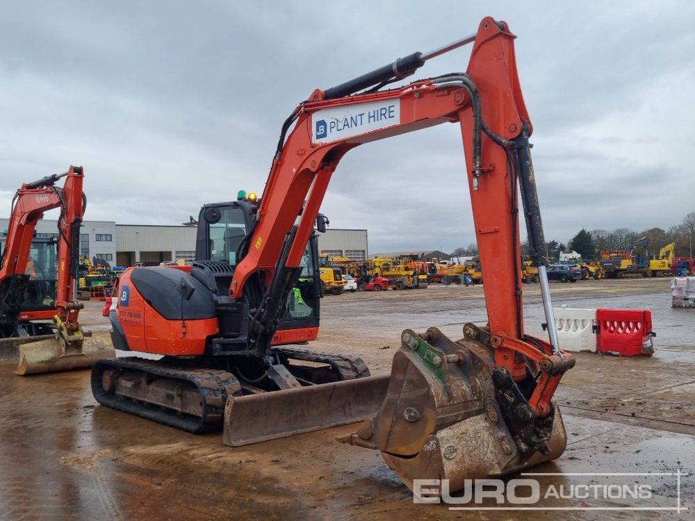 Mini excavator 2020 Kubota KX080-4A2: picture 7 Mini excavator 2020 Kubota KX080-4A2: picture 7