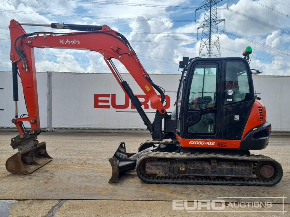 2020 Kubota KX080-4A2 - Mini excavator: picture 2 2020 Kubota KX080-4A2 - Mini excavator: picture 2