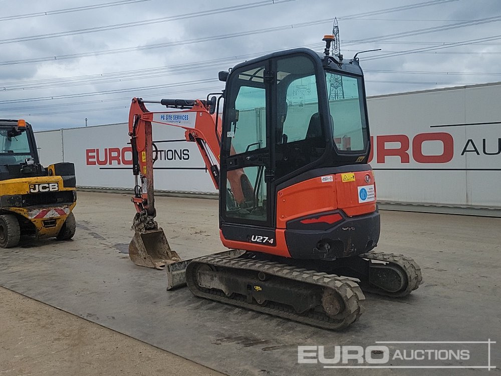 2020 Kubota U27-4 - Mini excavator: picture 3 2020 Kubota U27-4 - Mini excavator: picture 3