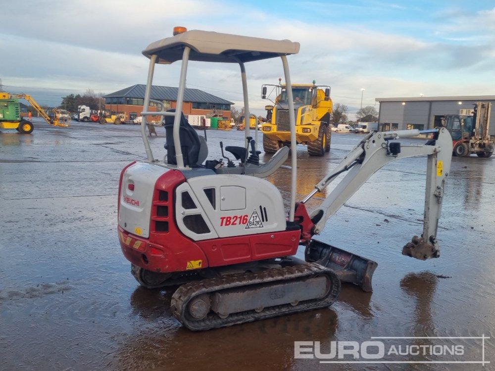 2020 Takeuchi TB216 - Mini excavator: picture 5 2020 Takeuchi TB216 - Mini excavator: picture 5