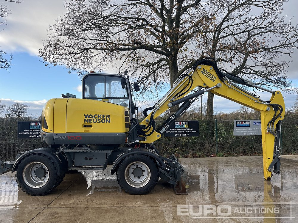 2020 Wacker Neuson EW100 - Wheel excavator: picture 3 2020 Wacker Neuson EW100 - Wheel excavator: picture 3