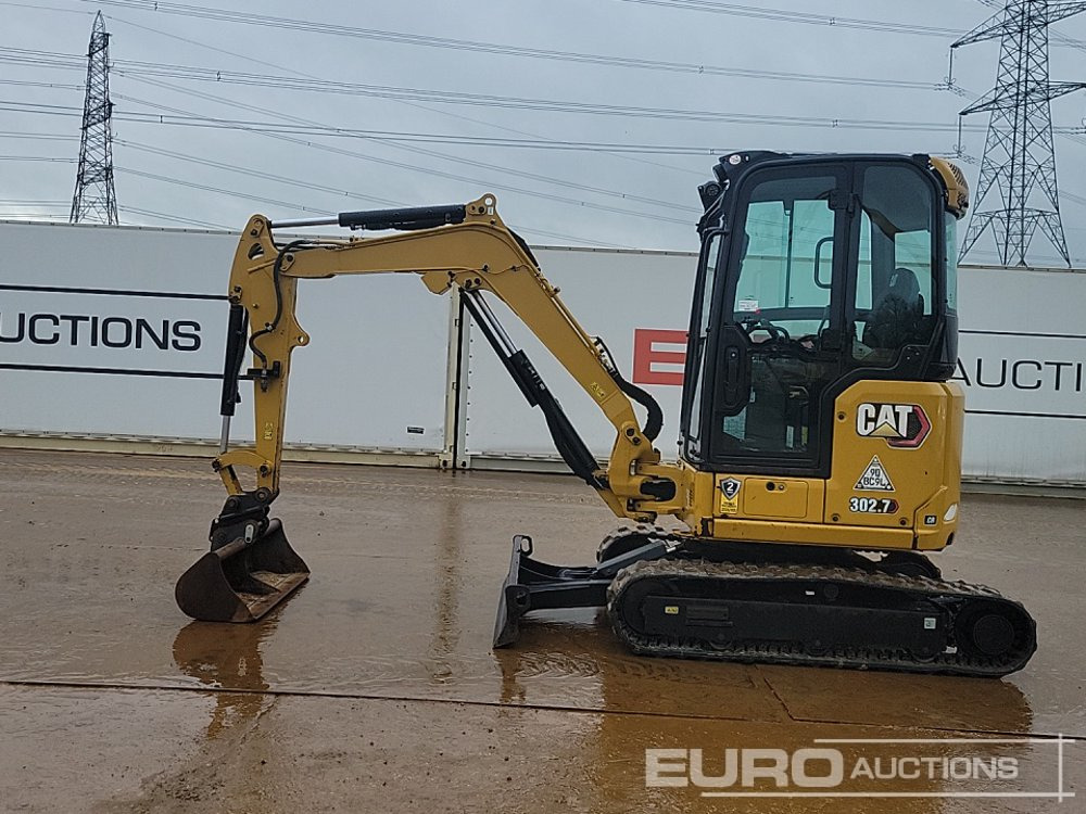 2021 CAT 302.7CR - Mini excavator: picture 2 2021 CAT 302.7CR - Mini excavator: picture 2