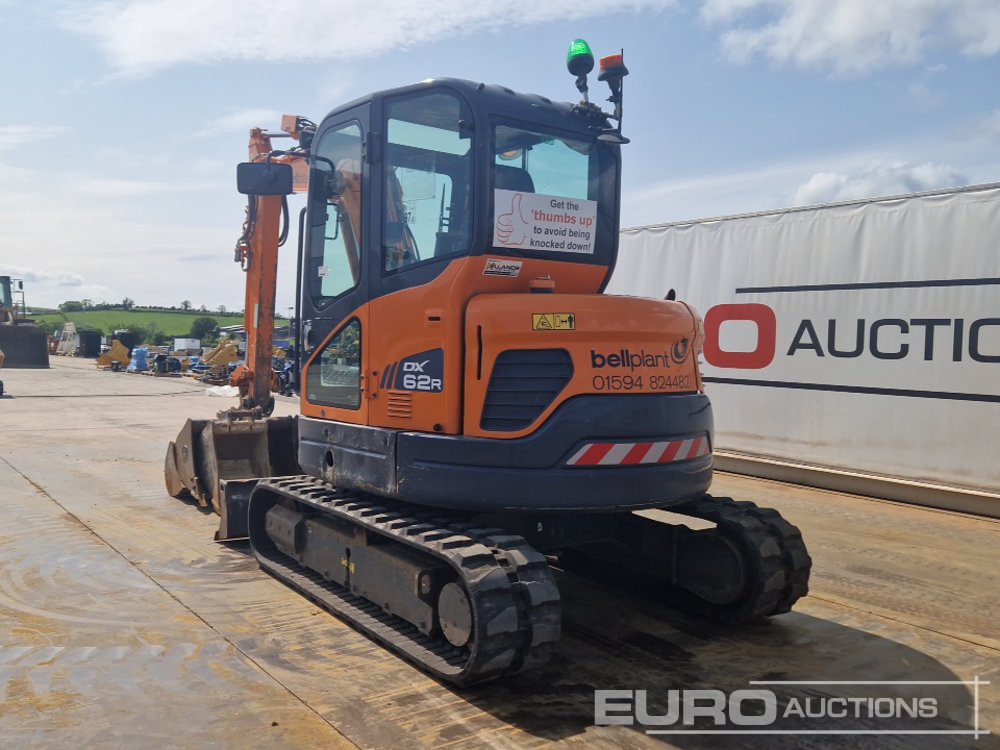 2021 Doosan DX62R-3 - Mini excavator: picture 5 2021 Doosan DX62R-3 - Mini excavator: picture 5