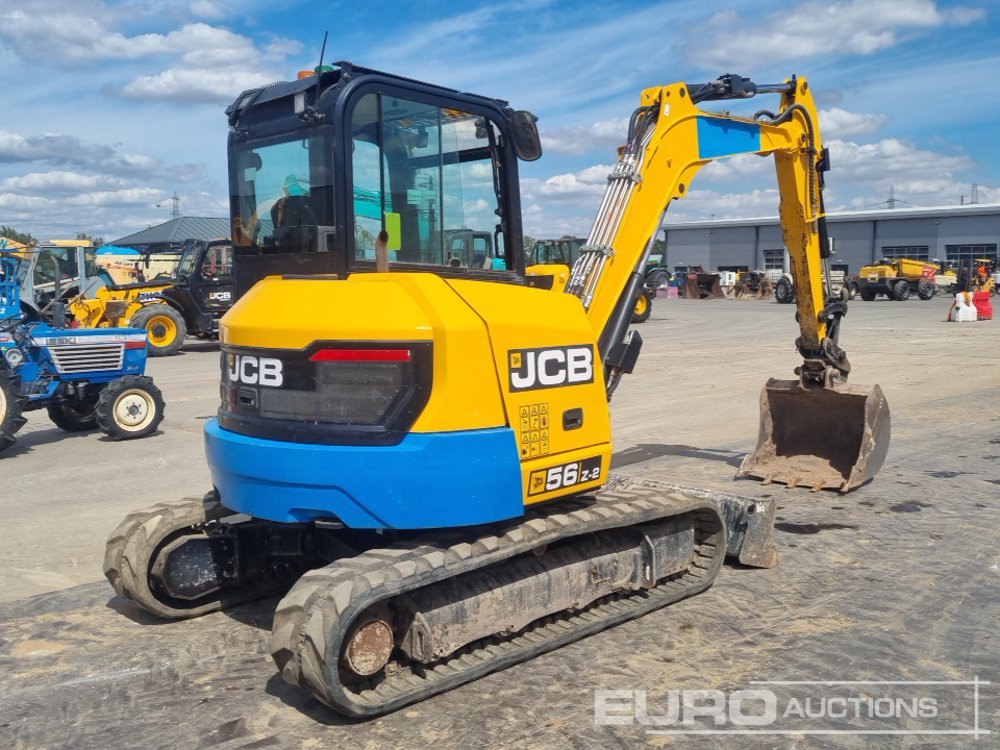 2021 JCB 56Z-2 - Mini excavator: picture 5 2021 JCB 56Z-2 - Mini excavator: picture 5