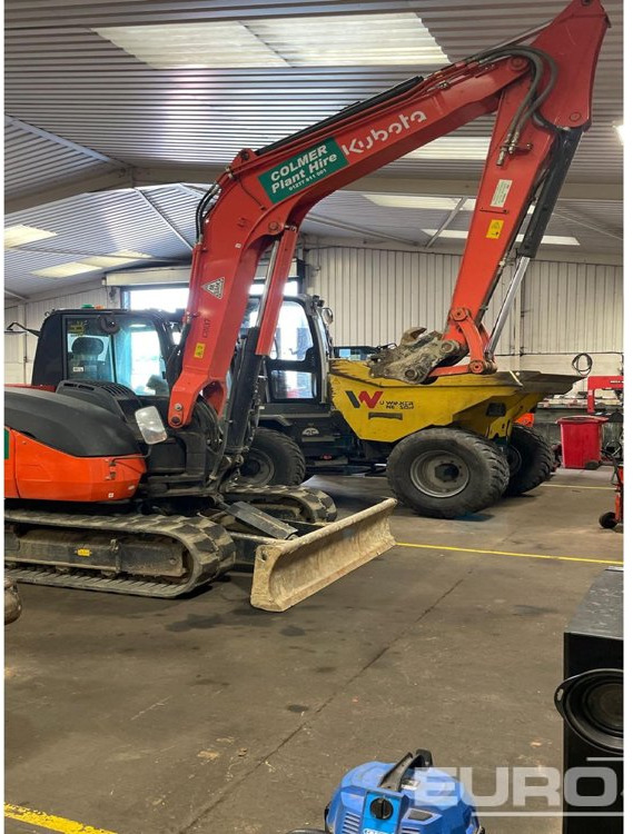 2021 Kubota KX080-4A2 - Mini excavator: picture 3 2021 Kubota KX080-4A2 - Mini excavator: picture 3