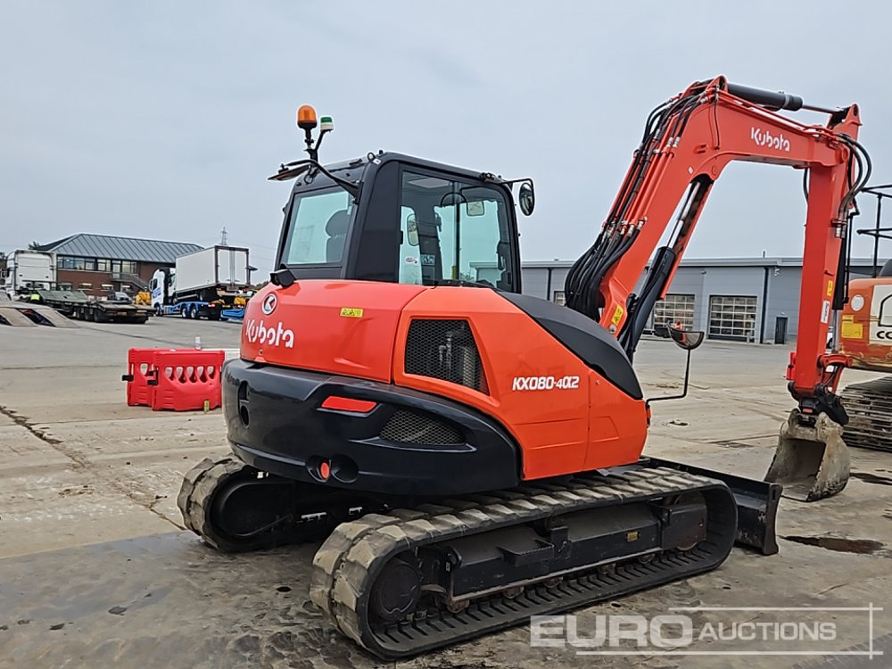 2021 Kubota KX080-4A2 - Mini excavator: picture 5 2021 Kubota KX080-4A2 - Mini excavator: picture 5
