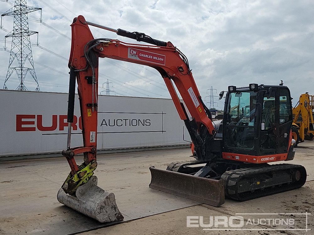 2021 Kubota KX080-4A2 - Mini excavator: picture 1 2021 Kubota KX080-4A2 - Mini excavator: picture 1