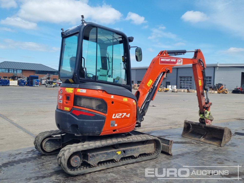 2021 Kubota U27-4 - Mini excavator: picture 5 2021 Kubota U27-4 - Mini excavator: picture 5