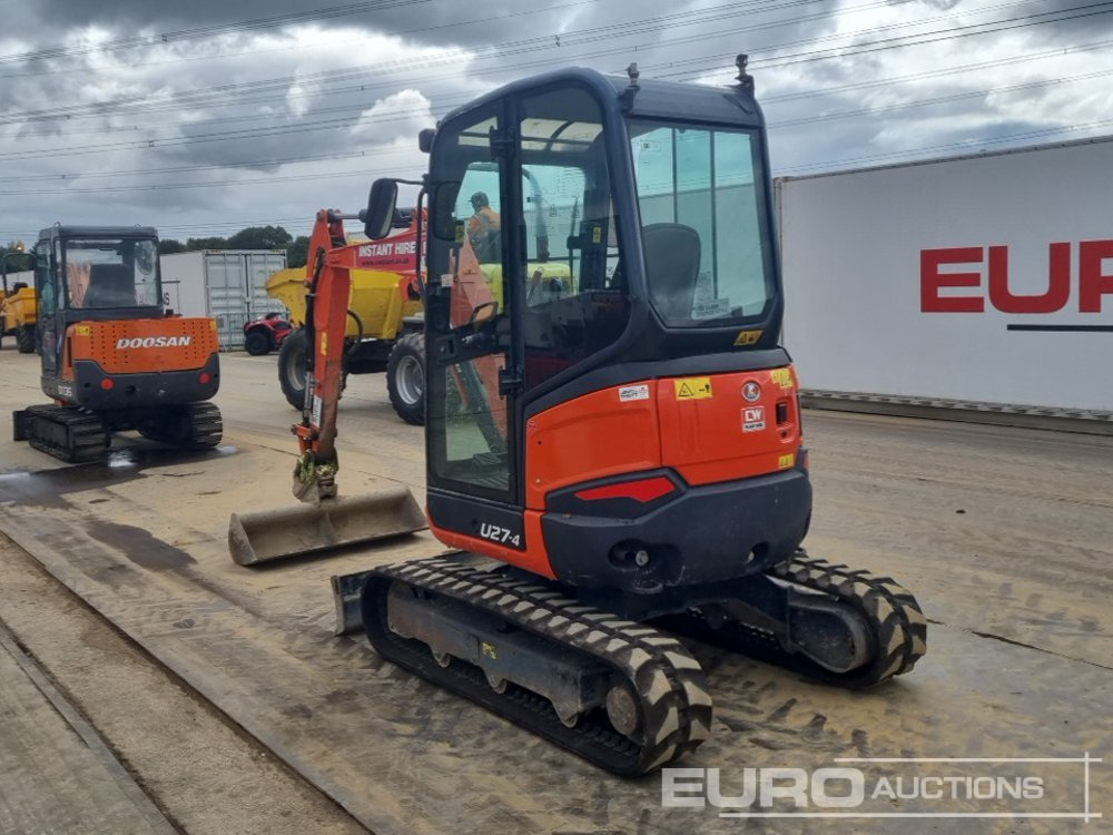 2021 Kubota U27-4 - Mini excavator: picture 3 2021 Kubota U27-4 - Mini excavator: picture 3