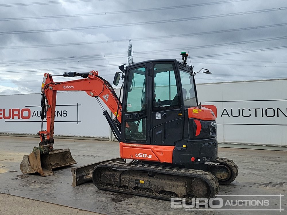 2021 Kubota U50-5 - Mini excavator: picture 3 2021 Kubota U50-5 - Mini excavator: picture 3