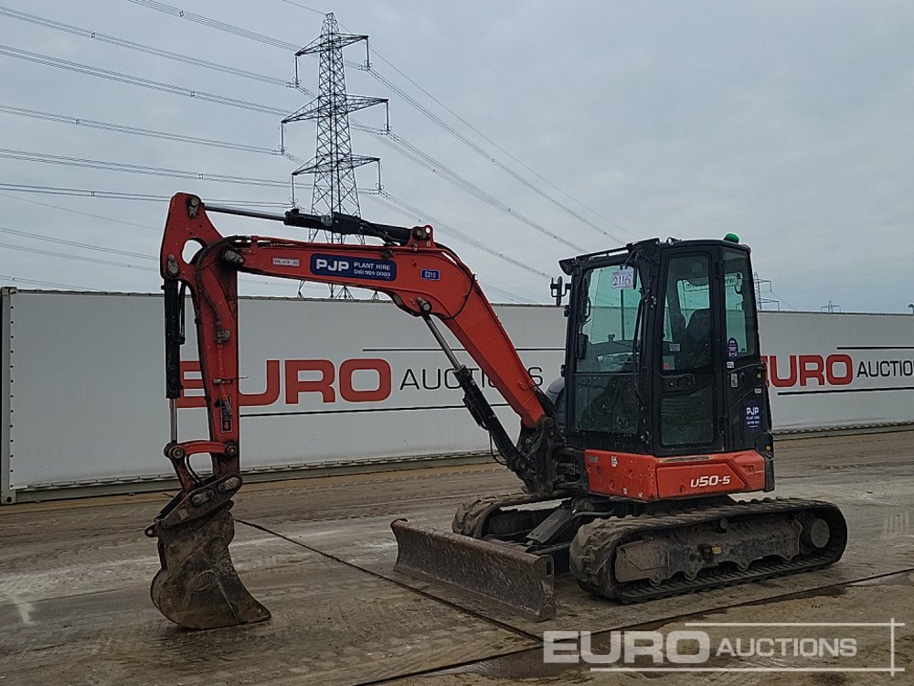2021 Kubota U50-5 - Mini excavator: picture 1 2021 Kubota U50-5 - Mini excavator: picture 1