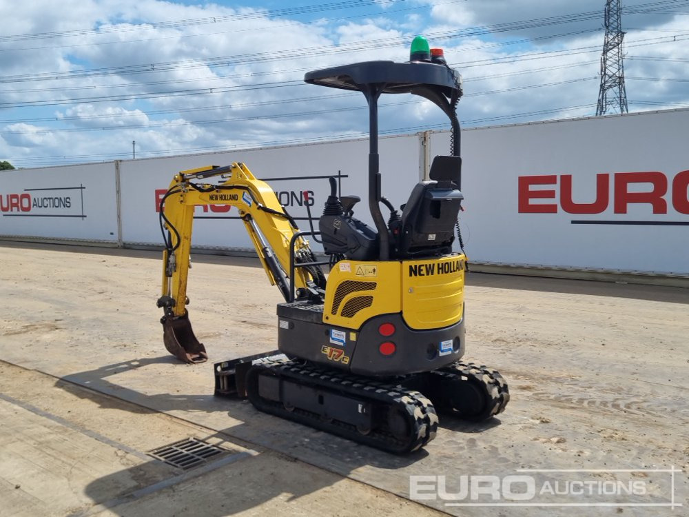 2021 New Holland E17C - Mini excavator: picture 3 2021 New Holland E17C - Mini excavator: picture 3