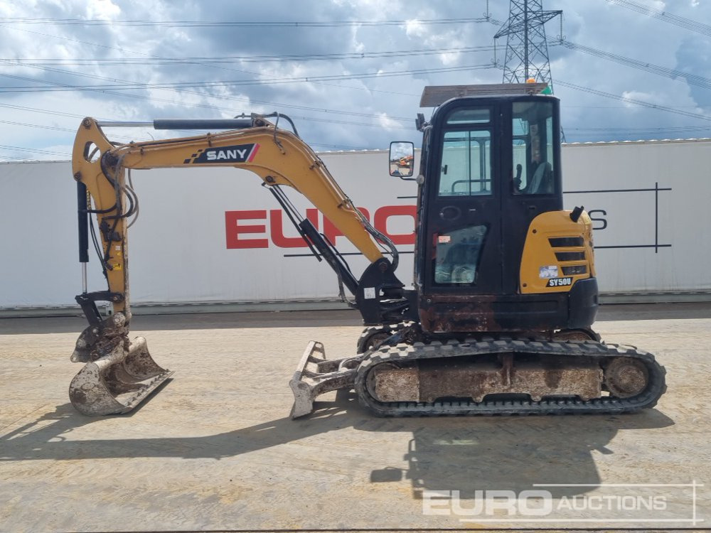2021 Sany SY50U - Mini excavator: picture 2 2021 Sany SY50U - Mini excavator: picture 2