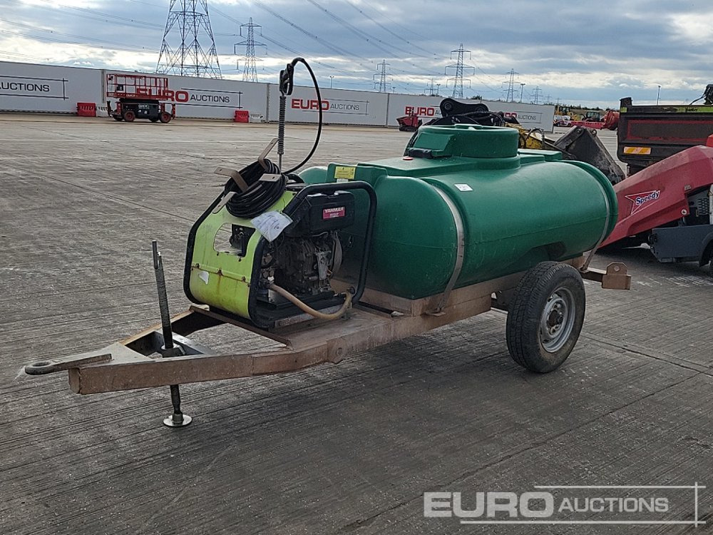 2021 Trailer Engineering Single Axle Plastic Water Bowser, Yanmar Pressure Washer - Pressure washer: picture 1 2021 Trailer Engineering Single Axle Plastic Water Bowser, Yanmar Pressure Washer - Pressure washer: picture 1