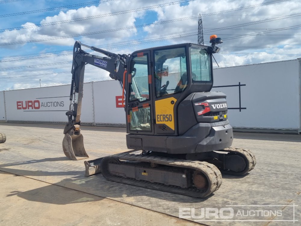 2021 Volvo ECR50F - Mini excavator: picture 3 2021 Volvo ECR50F - Mini excavator: picture 3
