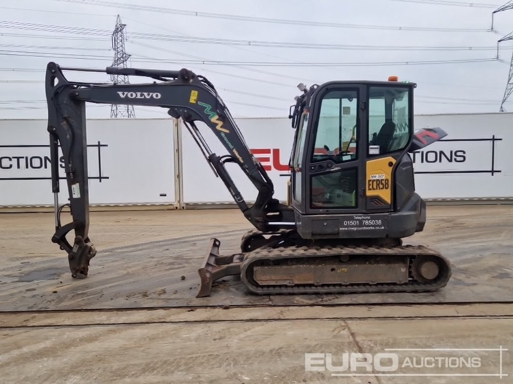 2021 Volvo ECR58F - Mini excavator: picture 2 2021 Volvo ECR58F - Mini excavator: picture 2