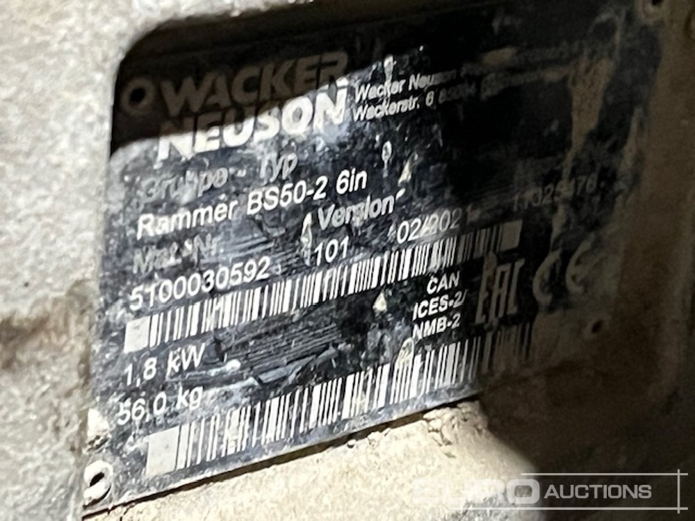 2021 Wacker Neuson BS50-2 - Asphalt machine: picture 4 2021 Wacker Neuson BS50-2 - Asphalt machine: picture 4