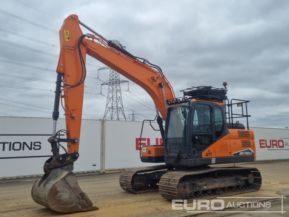 2022 Doosan DX140LC-7 - Crawler excavator: picture 1 2022 Doosan DX140LC-7 - Crawler excavator: picture 1