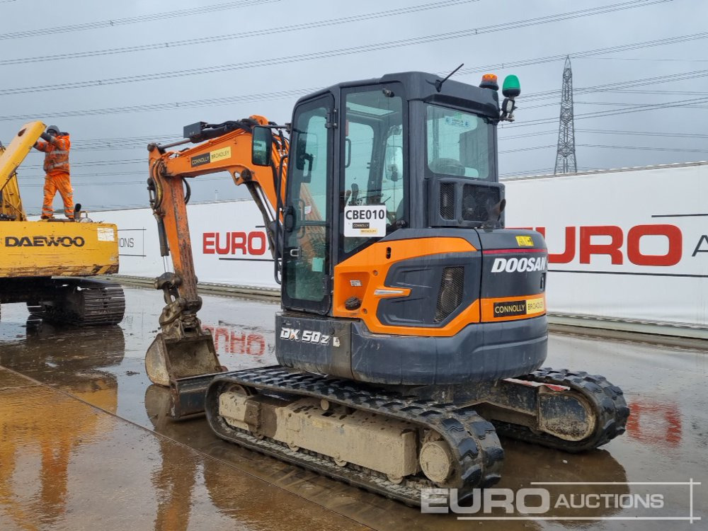 2022 Doosan DX50Z-7 - Mini excavator: picture 3 2022 Doosan DX50Z-7 - Mini excavator: picture 3