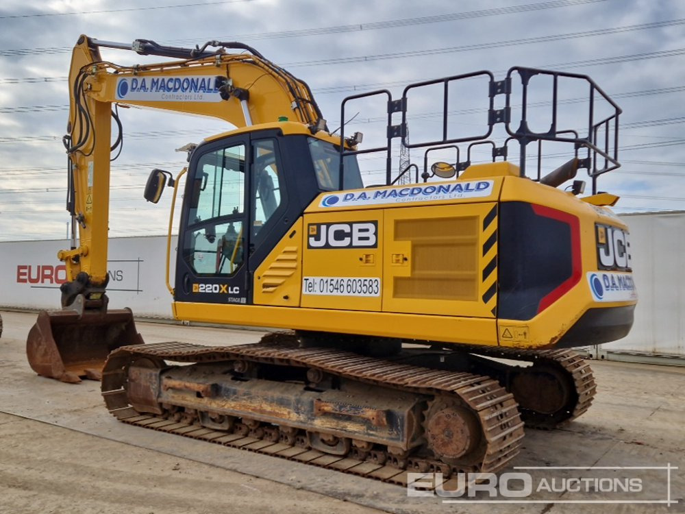 2022 JCB 220X L - Crawler excavator: picture 3 2022 JCB 220X L - Crawler excavator: picture 3