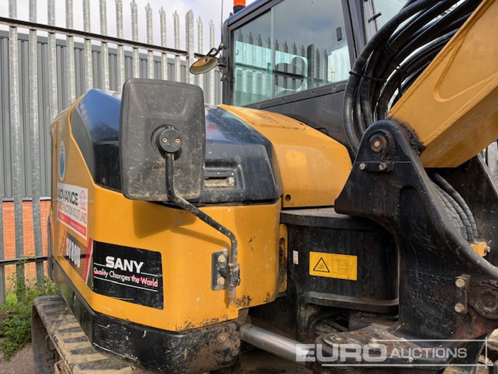 2022 Sany SY80U - Mini excavator: picture 3 2022 Sany SY80U - Mini excavator: picture 3